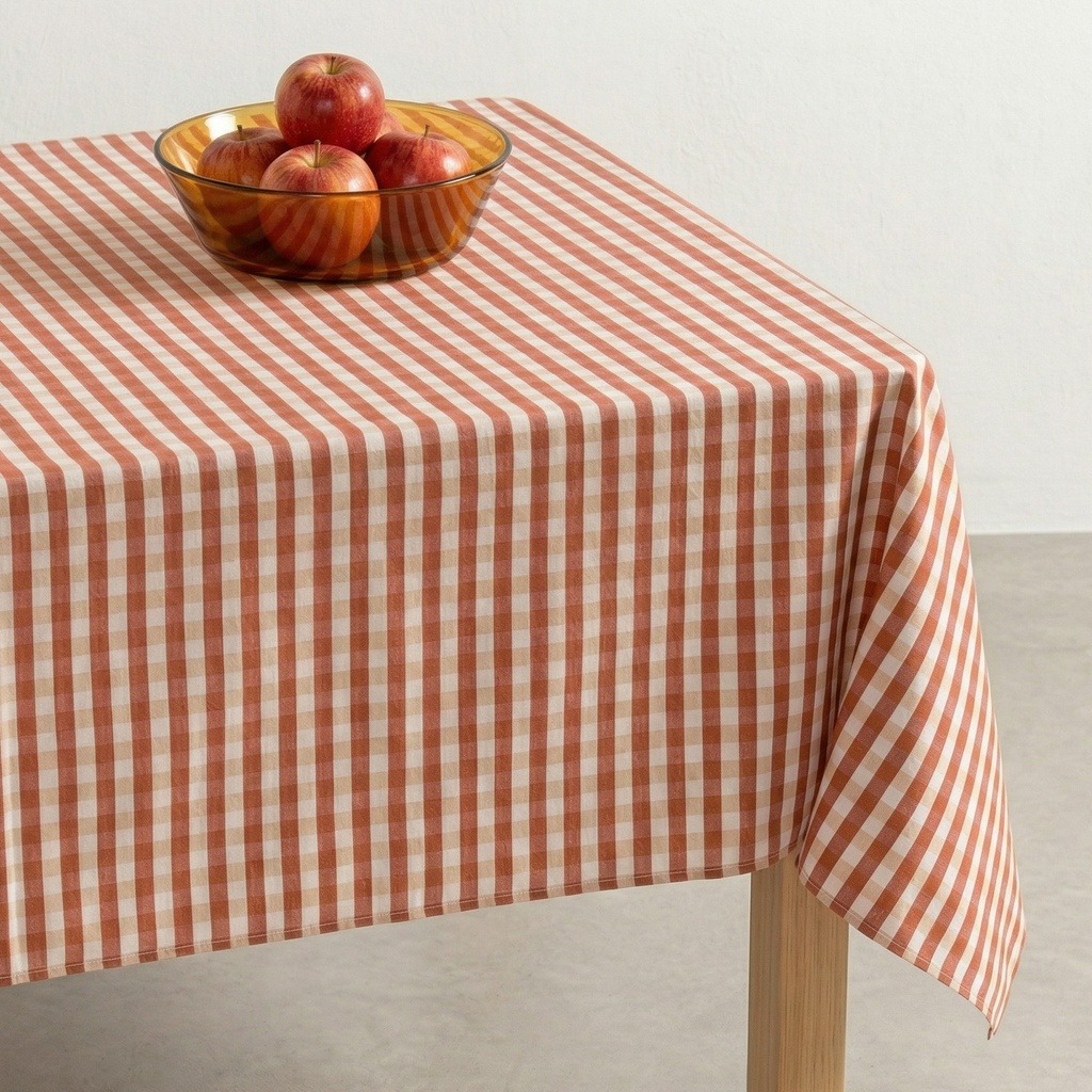 Mantel Vichy Antimanchas Algodón MAVY