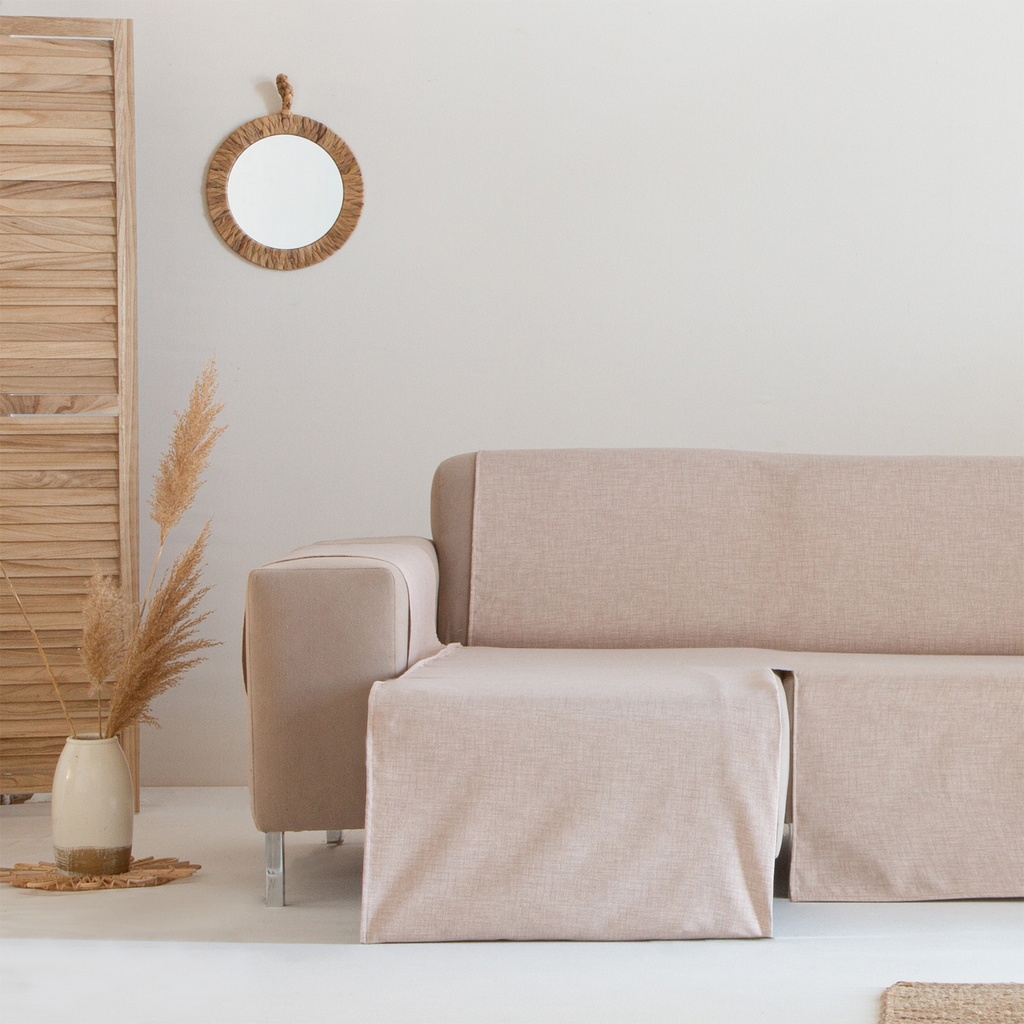 [CSPUPCHIZ200-BE] Cubre Sofa Puppy impermeable (Beige, Chaise Longue 200 izquierdo)