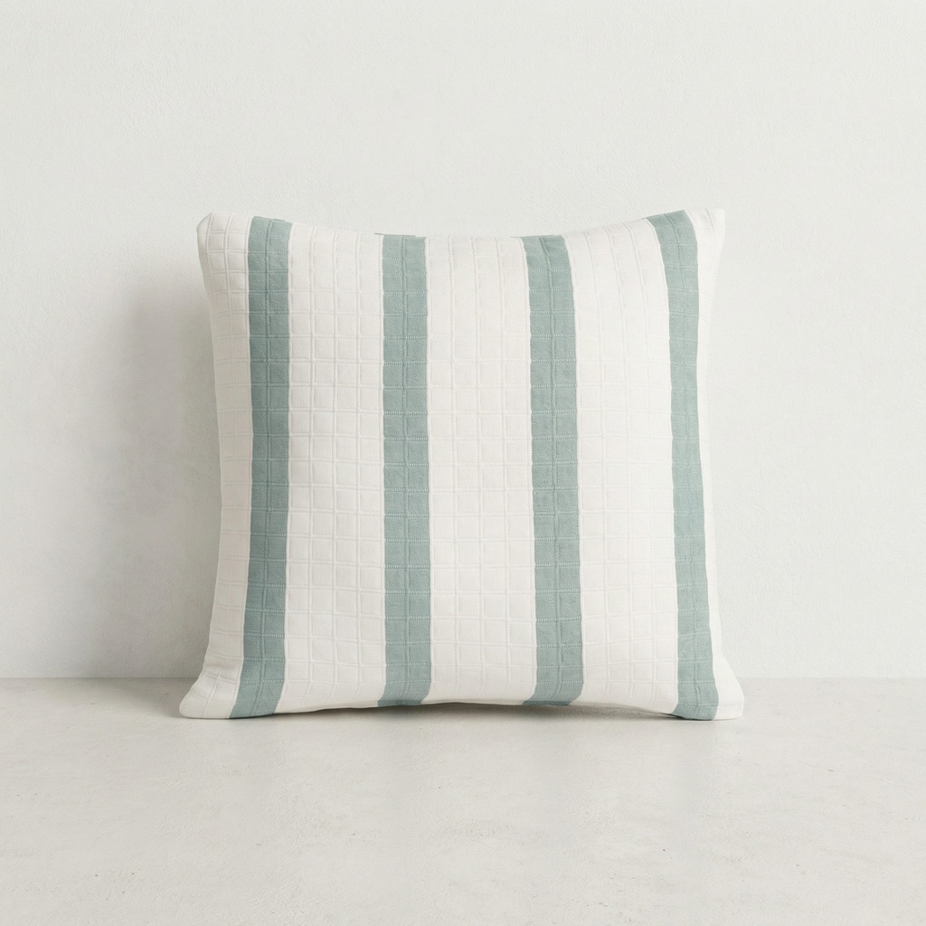 Pack 2 Fundas de Cojín Jacquard Algodón TESSERA