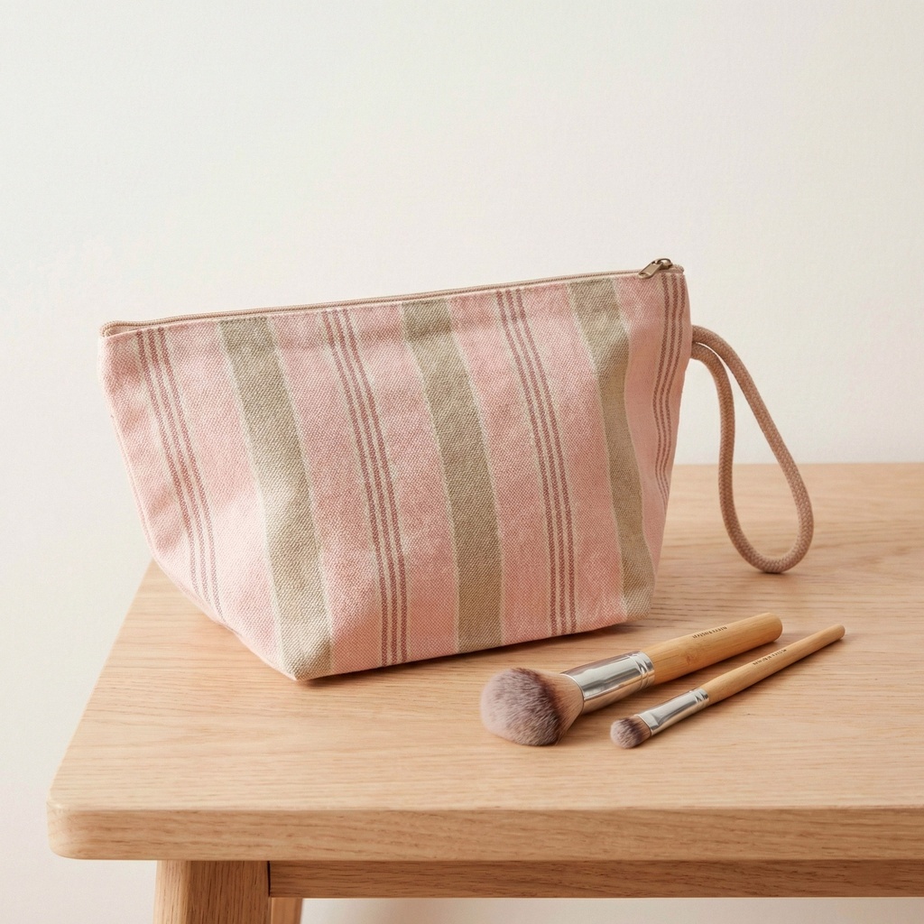 Neceser mediano rayas Bera 25x15 cm