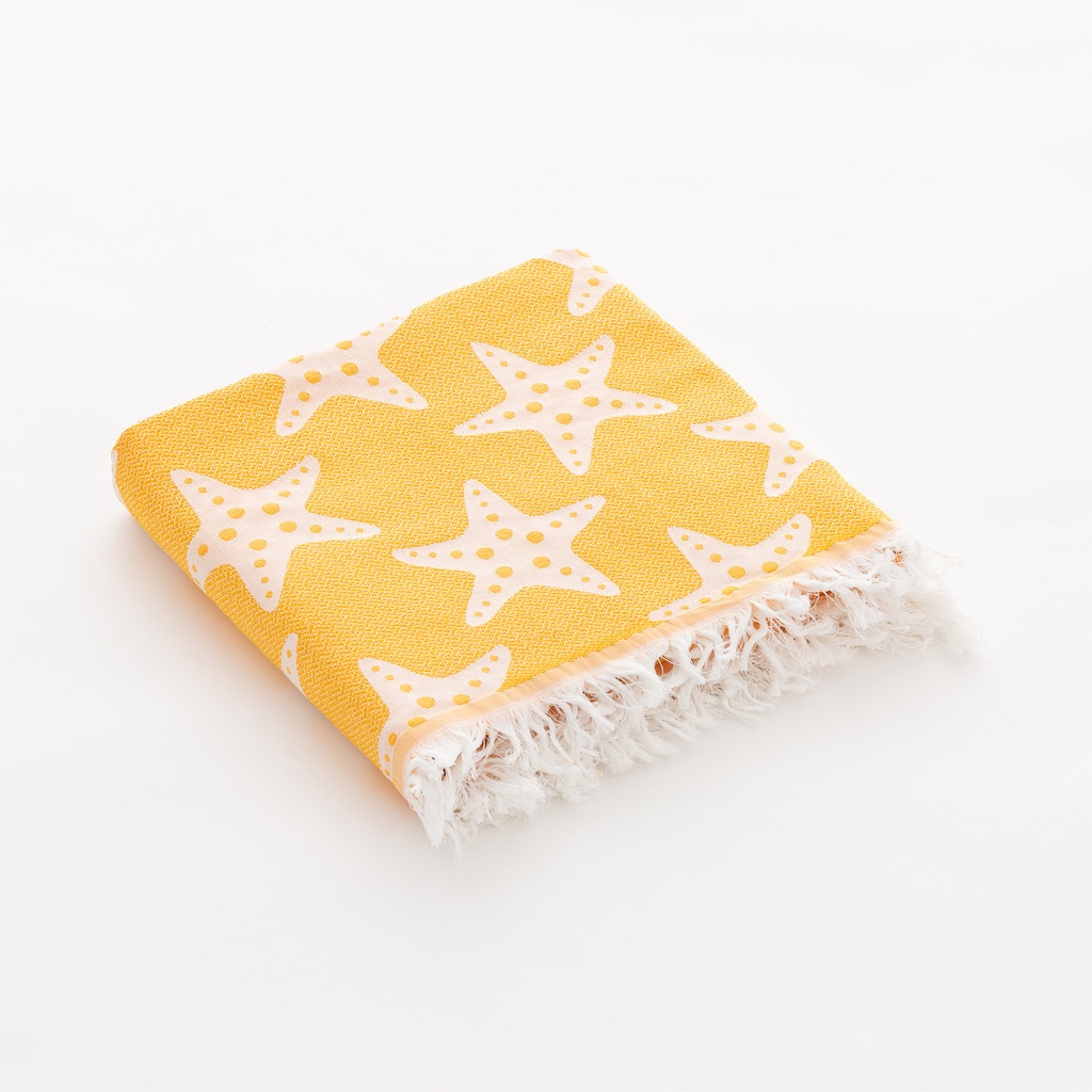 [FOUANYE] Fouta de playa Calella 90x180 cm (Yema)