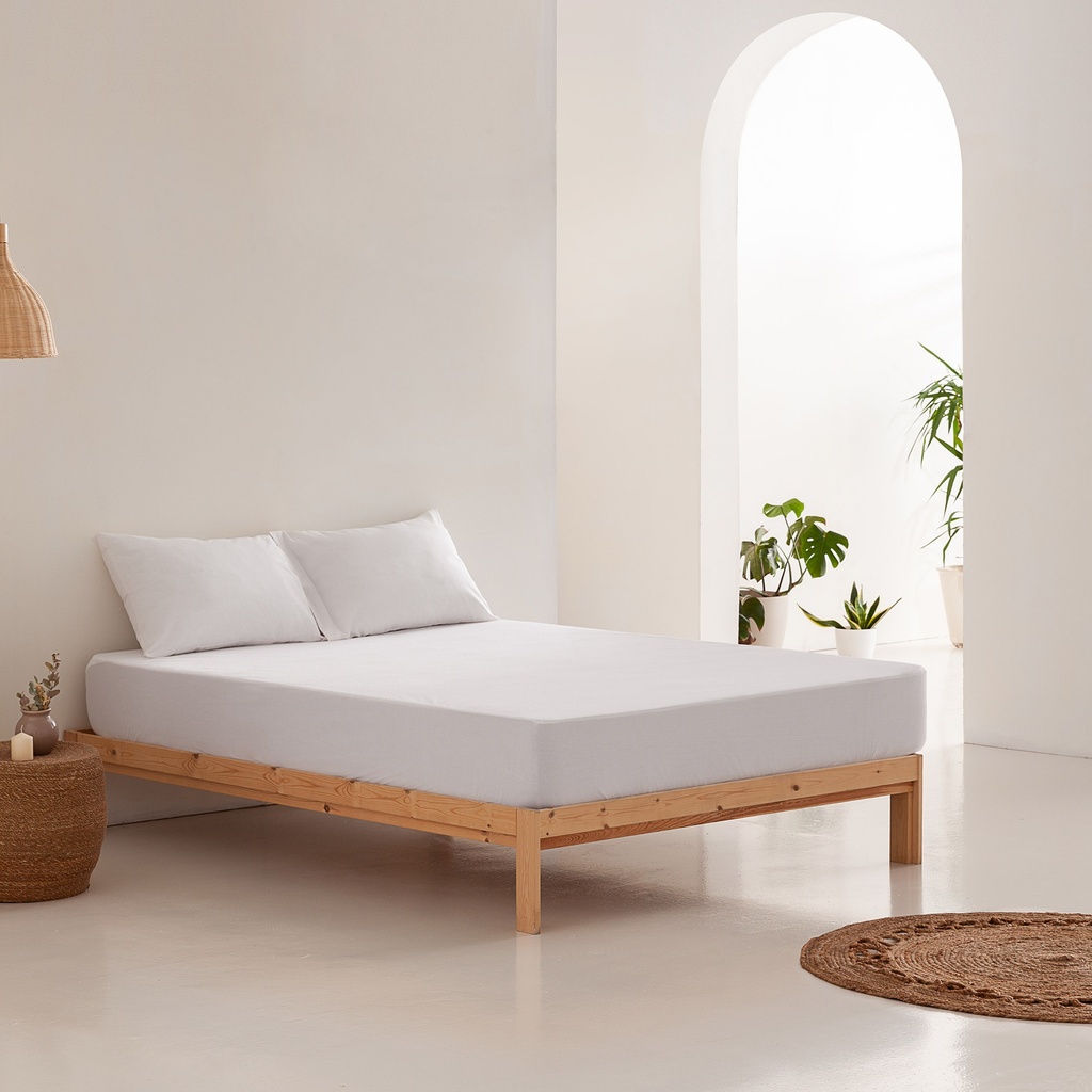 [P145] Protector algodón de rizo impermeable (80x190/200 cm)