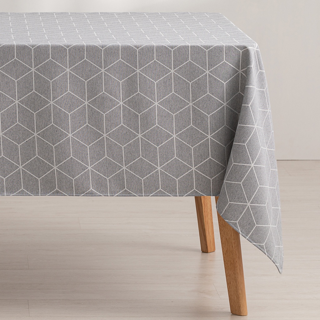 Mantel antimanchas jacquard Line