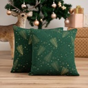 Pack 2 Fundas de Cojín Jacquard Navidad Christree 45x45cm