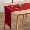 Camino de Mesa Jacquard Navidad Flake 45x135cm