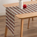 Camino de Mesa Jacquard Navidad Check 45x135cm