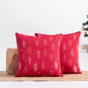 Pack 2 Fundas Cojín Jacquard Navidad SILVET 45x45 cm